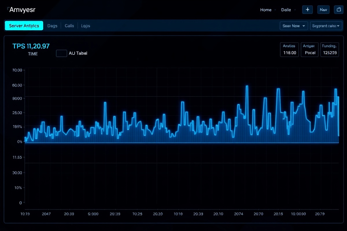 ServerPulse Analytics Dashboard showing mod detection and server stats